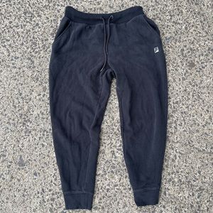 Black Fila sweatpants